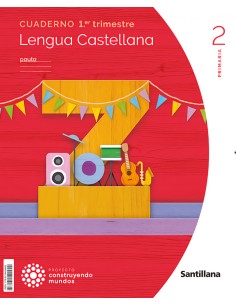 CUADERNO LENGUA 1 2ºPRIMARIA PAUTA CONSTRUYENDO MUNDOS 2023